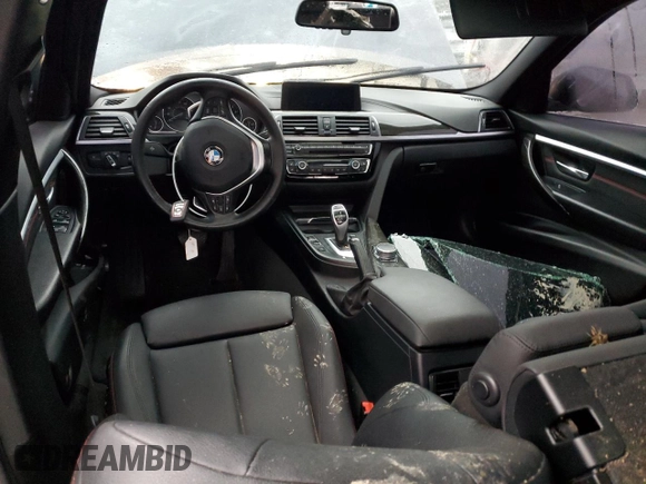 2018 BMW 3 Series 330i with VIN WBA8B9G50JNU99595, listed as a Copart auction lot 44597805 with Not provided miles and Salvage title. Bid and sale history available at DreamBid. Image 8.