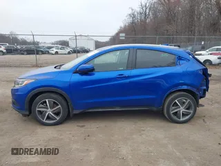 2021 Honda HR-V EX with VIN 3CZRU6H54MM718761, listed as a IAAI auction lot 41783415 with 93,899 mi miles. Bid and sale history available at carsss.com. Image 15.