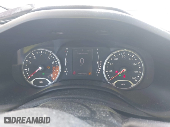 2015 Jeep Renegade Latitude with VIN ZACCJBBT3FPB39944, listed as a IAAI auction lot 41626054 with 115,802 mi miles and . Bid and sale history available at DreamBid. Image 7.