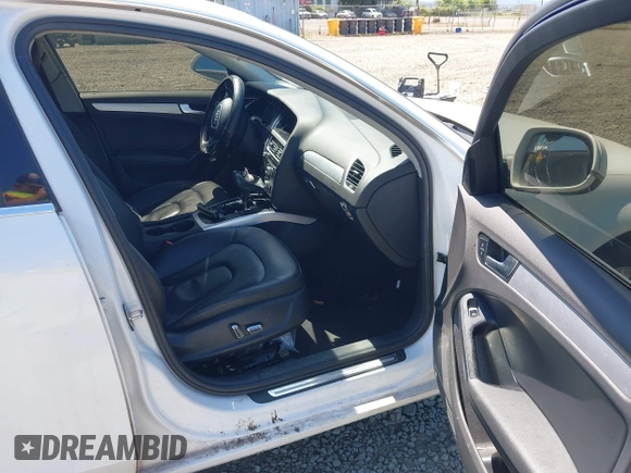 2013 Audi A4 Premium с VIN WAUAFAFL6DN040938, выставлен на аукционе IAAI как лот 39591195 с пробегом 126 384 миль миль и . История ставок и продаж доступна на DreamBid. Изображение 5.