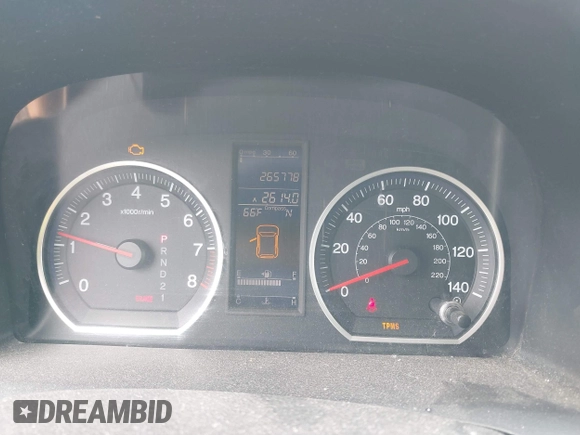 2010 Honda CR-V EX-L with VIN 5J6RE4H73AL001011, listed as a IAAI auction lot 42159158 with 265,778 mi miles and . Bid and sale history available at DreamBid. Image 7.