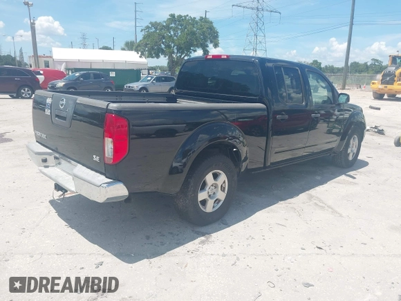 2008 Nissan Frontier SE with VIN 1N6AD09U88C417906, listed as a IAAI auction lot 42533353 with 238,726 mi miles and . Bid and sale history available at DreamBid. Image 4.