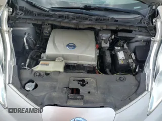 2015 Nissan LEAF SV with VIN 1N4AZ0CP1FC315812, listed as a Copart auction lot 63374323 with 64,358 mi miles. Bid and sale history available at carsss.com. Image 11.