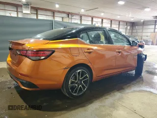 2025 Nissan Sentra SR z VIN 3N1AB8DV9SY250125, wystawiony jako Copart lot #59582255 z przebiegiem 7 012 mil mil oraz Szkoda całkowita • Salvage title. Historia ofert i sprzedaży dostępna na DreamBid. Obrazek 3.
