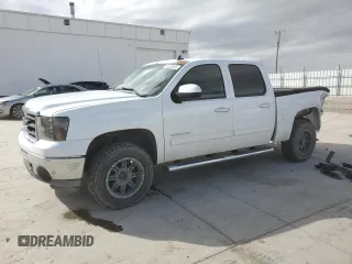 2013 GMC Sierra 1500 SLT with VIN 3GTP2WE73DG224589, listed as a Copart auction lot 46093905 with 71,874 mi miles and Salvage title. Bid and sale history available at DreamBid. Image 1.