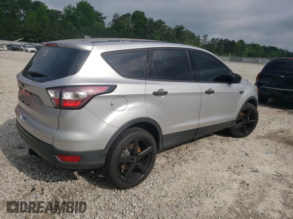 2017 Ford Escape S with VIN 1FMCU0F74HUE01752, listed as a Copart auction lot 57071705 with 97,675 mi miles and Salvage title. Bid and sale history available at DreamBid. Image 3.