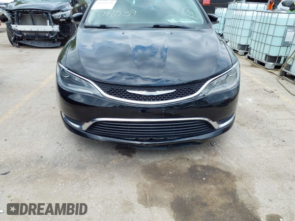 2015 Chrysler 200 Limited with VIN 1C3CCCAB1FN757236, listed as a IAAI auction lot 42041039 with 105,430 mi miles and . Bid and sale history available at DreamBid. Image 17.