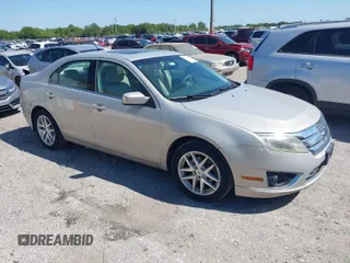 2010 Ford Fusion SEL with VIN 3FAHP0JG7AR126809, listed as a IAAI auction lot 42051858 with 96,915 mi miles. Bid and sale history available at carsss.com. Image 1.