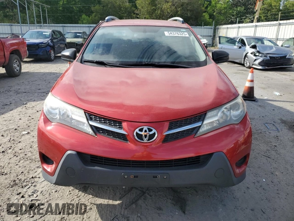 2015 Toyota RAV4 LE with VIN JTMBFREV8FD130660, listed as a Copart auction lot 54376325 with 99,641 mi miles and Salvage Title. Bid and sale history available at DreamBid. Image 5.