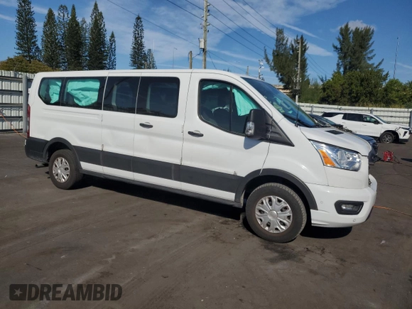 2021 Ford Transit Passenger XL z VIN 1FBAX2Y80MKA30829, wystawiony jako Copart lot #86260144 z przebiegiem 110 572 mil mil oraz Szkoda całkowita • Salvage title. Historia ofert i sprzedaży dostępna na DreamBid. Obrazek 4.