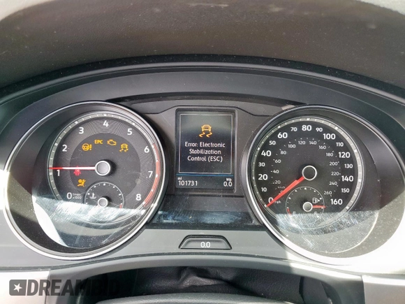 2019 Volkswagen Atlas SE with VIN 1V2XR2CA0KC560587, listed as a Copart auction lot 61511165 with 101,731 mi miles and Salvage title. Bid and sale history available at DreamBid. Image 9.