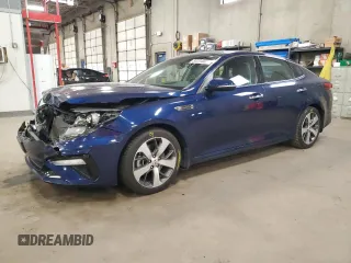 2019 Kia Optima S with VIN 5XXGT4L30KG289823, listed as a Copart auction lot 53204805 with 80,122 mi miles and Salvage Title. Bid and sale history available at carsss.com. Image 1.