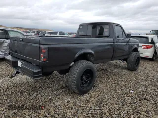 1995 Ford F-250 with VIN 2FTHF26F8SCA70723, listed as a Copart auction lot 86729074 with 206,050 mi miles and Salvage Title. Bid and sale history available at carsss.com. Image 3.