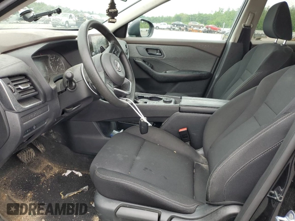 2023 Nissan Rogue S with VIN 5N1BT3AB8PC762983, listed as a Copart auction lot 64317934 with 34,652 mi miles and Salvage title. Bid and sale history available at DreamBid. Image 7.