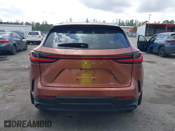2025 Lexus NX 250 z VIN 2T2ADCAZ5SC019123, wystawiony jako IAAI lot #41485688 z przebiegiem 4 189 mil mil oraz . Historia ofert i sprzedaży dostępna na DreamBid. Obrazek 16.