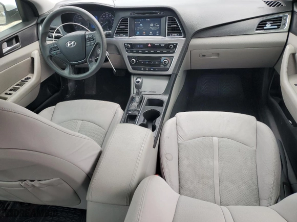 2016 Hyundai Sonata 2.4L Sport with VIN 5NPE34AF7GH267611, listed as a Copart auction lot 52349535 with 130,811 mi miles and Salvage Title. Bid and sale history available at carsss.com. Image 8.