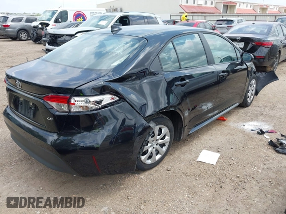 2024 Toyota Corolla LE with VIN 5YFB4MDE6RP179531, listed as a IAAI auction lot 42095822 with 16,726 mi miles. Bid and sale history available at carsss.com. Image 4.