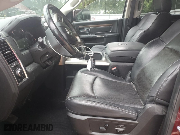 2016 Ram 1500 Laramie z VIN 1C6RR7NT3GS390185, wystawiony jako Copart lot #57874635 z przebiegiem 109 023 mil mil oraz Szkoda całkowita • Salvage title. Historia ofert i sprzedaży dostępna na DreamBid. Obrazek 7.