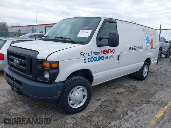 2009 Ford Econoline Cargo with VIN 1FTNS24L59DA67893, listed as a IAAI auction lot 41890311 with 192,903 mi miles and . Bid and sale history available at DreamBid. Image 2.