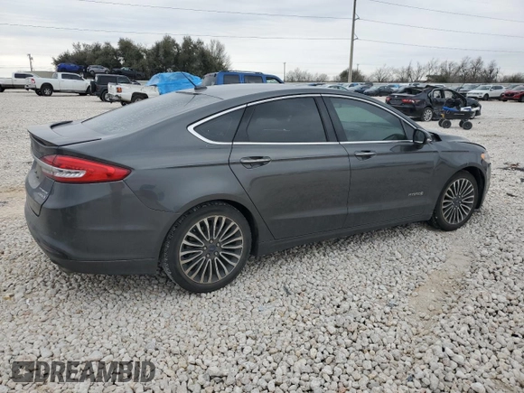 2018 Ford Fusion Hybrid Titanium with VIN 3FA6P0RU8JR176488, listed as a Copart auction lot 47187335 with 102,615 mi miles and Salvage Title. Bid and sale history available at carsss.com. Image 3.