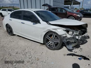 2016 Honda Accord Sport с VIN 1HGCR2F58GA179122, выставлен на аукционе Copart как лот 61307005 с пробегом 143 260 миль миль и Списание • Salvage title. История ставок и продаж доступна на DreamBid. Изображение 4.