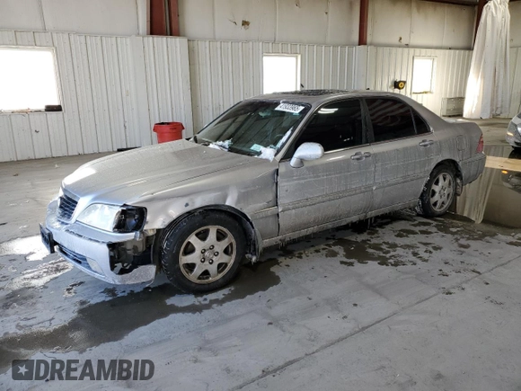 2002 Acura RL with VIN JH4KA96692C001363, listed as a Copart auction lot 41933965 with 170,358 mi miles and Salvage title. Bid and sale history available at DreamBid. Image 1.