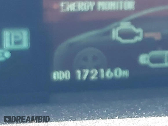 2012 Toyota Prius One with VIN JTDKN3DU4C5442411, listed as a IAAI auction lot 41320101 with 172,160 mi miles and . Bid and sale history available at DreamBid. Image 15.
