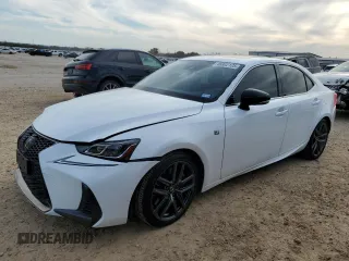 2020 Lexus IS with VIN JTHGA1D20L5106676, listed as a Copart auction lot 46802125 with 23,646 mi miles and Salvage Title. Bid and sale history available at carsss.com. Image 1.