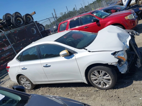 2015 Nissan Sentra S with VIN 3N1AB7AP7FY311090, listed as a IAAI auction lot 41828958 with 78,000 mi miles. Bid and sale history available at carsss.com. Image 12.