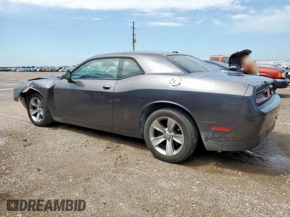 2016 Dodge Challenger SXT with VIN 2C3CDZAGXGH265147, listed as a Copart auction lot 59599185 with 83,671 mi miles and Salvage title. Bid and sale history available at DreamBid. Image 2.