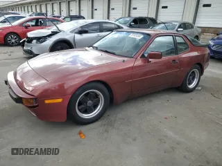 1984 Porsche 944 with VIN WP0AA0948EN461206, listed as a Copart auction lot 79163494 with 15,862 mi miles and Salvage Title. Bid and sale history available at carsss.com. Image 1.