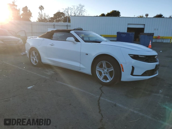2019 Chevrolet Camaro 1LT with VIN 1G1FB3DSXK0141655, listed as a Copart auction lot 44549565 with 0 mi miles and Salvage Title. Bid and sale history available at carsss.com. Image 4.