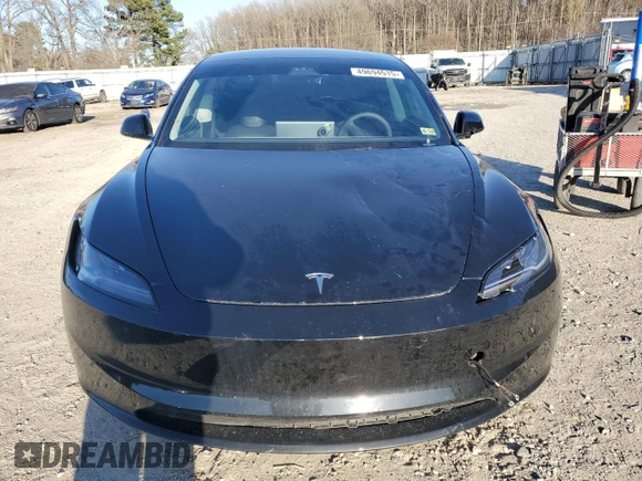 2024 Tesla Model 3 Long Range with VIN 5YJ3E1EB8RF756012, listed as a Copart auction lot 49694515 with 16,041 mi miles and Salvage Title. Bid and sale history available at DreamBid. Image 5.