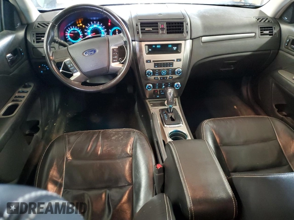 2012 Ford Fusion SEL with VIN 3FAHP0JA4CR174671, listed as a Copart auction lot 53242835 with 140,524 mi miles and Salvage Title. Bid and sale history available at DreamBid. Image 8.