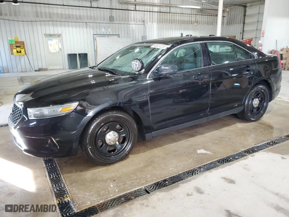 2013 Ford Sedan Police Interceptor with VIN 1FAHP2M82DG215313, listed as a Copart auction lot 48324235 with 102,131 mi miles and Salvage Title. Bid and sale history available at carsss.com. Image 1.