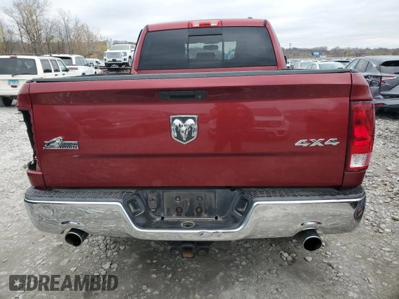 2011 Ram 1500 ST with VIN 1D7RV1GT0BS542095, listed as a Copart auction lot 81955814 with 111,200 mi miles and Salvage Title. Bid and sale history available at carsss.com. Image 6.