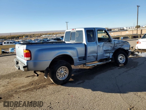 1998 Ford Ranger XL with VIN 1FTZR15U9WPB18692, listed as a Copart auction lot 80965834 with Not Provided miles and Salvage Title. Bid and sale history available at DreamBid. Image 3.