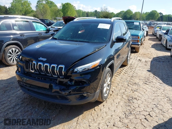 2018 Jeep Cherokee Latitude Plus with VIN 1C4PJLLB5JD584433, listed as a IAAI auction lot 41982764 with 95,730 mi miles. Bid and sale history available at carsss.com. Image 17.