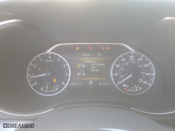 2017 Nissan Maxima SR with VIN 1N4AA6AP1HC405025, listed as a Copart auction lot 52280905 with 79,454 mi miles and Salvage Title. Bid and sale history available at carsss.com. Image 9.
