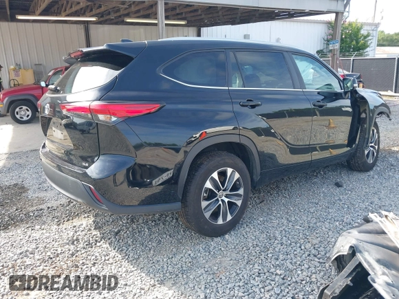 2023 Toyota Highlander L with VIN 5TDKDRAHXPS511843, listed as a IAAI auction lot 42497942 with 41,554 mi miles and . Bid and sale history available at DreamBid. Image 4.