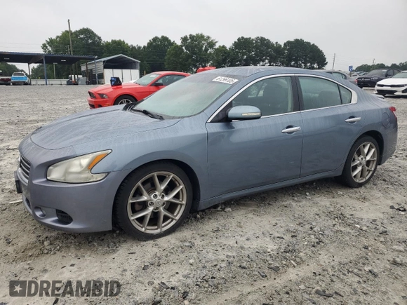 2010 Nissan Maxima SV with VIN 1N4AA5AP9AC865520, listed as a Copart auction lot 61299105 with 173,260 mi miles and Clean title. Bid and sale history available at DreamBid. Image 1.