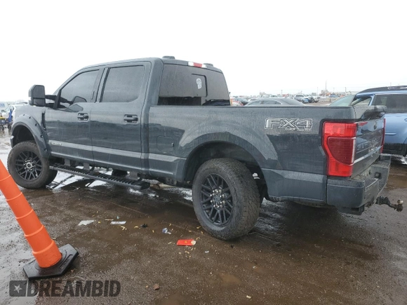 2021 Ford F-250 XL z VIN 1FT7W2BT0MEC93245, wystawiony jako Copart lot #55434575 z przebiegiem 85 778 mil mil oraz Szkoda całkowita • Salvage title. Historia ofert i sprzedaży dostępna na DreamBid. Obrazek 2.