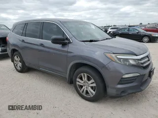 2016 Honda Pilot LX with VIN 5FNYF5H13GB036305, listed as a Copart auction lot 53180485 with 183,872 mi miles and Clean Title. Bid and sale history available at DreamBid. Image 4.