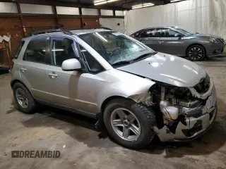 2008 Suzuki SX4 with VIN JS2YB413385109912, listed as a Copart auction lot 83112714 with 177,622 mi miles and Salvage Title. Bid and sale history available at carsss.com. Image 4.