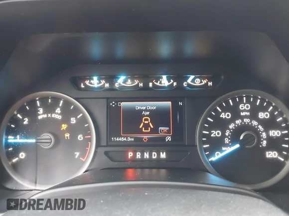 2018 Ford F-150 XL with VIN 1FTEX1CP8JKE25780, listed as a IAAI auction lot 42173737 with 114,454 mi miles and . Bid and sale history available at DreamBid. Image 7.