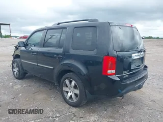 2013 Honda Pilot Touring z VIN 5FNYF3H93DB021700, wystawiony jako IAAI lot #42343744 z przebiegiem 224 264 mil mil oraz . Historia ofert i sprzedaży dostępna na DreamBid. Obrazek 3.