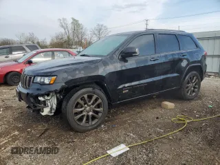 2016 Jeep Grand Cherokee Limited 75th Anniversary with VIN 1C4RJFBT1GC489189, listed as a Copart auction lot 54164175 with 66,741 mi miles and Salvage Title. Bid and sale history available at DreamBid. Image 1.