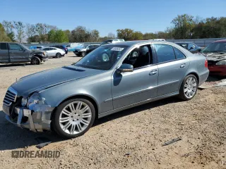 2007 Mercedes-Benz E-Class 3.5L with VIN WDBUF56X17B161312, listed as a Copart auction lot 49688565 with 100,844 mi miles and Non Repairable. Bid and sale history available at carsss.com. Image 1.