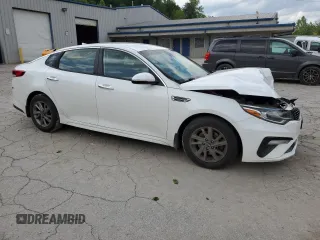 2019 Kia Optima LX with VIN 5XXGT4L34KG311998, listed as a Copart auction lot 56686955 with 135,484 mi miles and Salvage title. Bid and sale history available at DreamBid. Image 4.