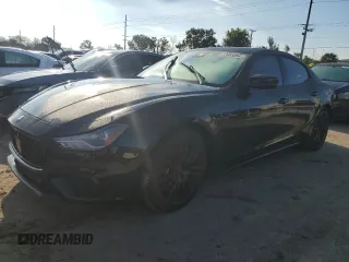 2021 Maserati Ghibli S with VIN ZAM57YSA6M1368667, listed as a Copart auction lot 73985054 with Not provided miles and Salvage title. Bid and sale history available at DreamBid. Image 1.
